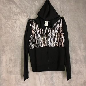 Cute Bling PINK Zip-up Hoodie